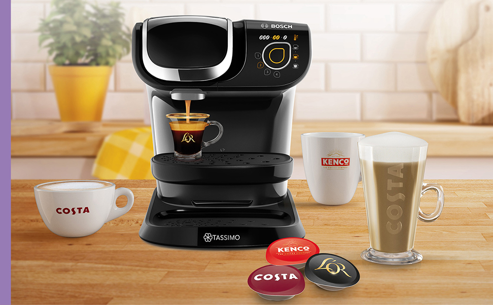 TASSIMO hot drinks machine.