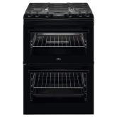 Aeg CGX6130ACB 60cm Gas Freestanding Cooker - Black