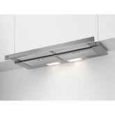 Aeg DPB3932S 
90cm Silver Pull Out Hood, Mechanical Push Buttons, 3 Speeds, LED Lighting, Charcoal f