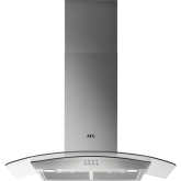Aeg DTB3953M 
90cm Curved Glass Wall Chimney Hood, Mecanical Push Buttons, LED Lighting, 3 Speeds, 