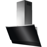 Aeg DVE5971HG 
90cm Black Glass + slim Stainless Steel Designer Screen Hood, Touch on Glass, LED Li