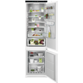 AEG NSC8M191DS 54.6cm 70/30 Integrated Frost Free Fridge Freezer - White