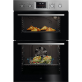 AEG OU5CP40M 61L Stainless Steel Double Electric Oven