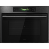 ASKO OCM64BSH 45cm Built-In Oven Microwave Black Steel