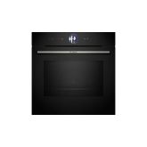 Bosch HMG7764B1B 59.4cm Built In Electric Single Oven with Microwave Function - Black