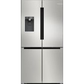 Bosch KFD96APEA 90.5cm Plumbed No Frost American Fridge Freezer - Stainless Steel