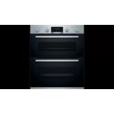 Bosch NBS533BS0B Series 4 Built-Under Double Electric Oven