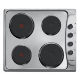 Candy CLE64KX 60cm Solid Plate Hob
4 Solid plates (incl. 1 rapid plate), side rotary controls