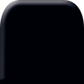 Cda ASG102CBL Curved Toughened Glass Splashback