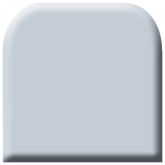 Cda ASG62CGR Curved Toughened Glass Splashback