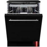 Cda CDI6242 Int 60cm dishwasher, 15 place settings, 7 progs, TCD,sliding hinge