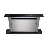 Cda EDD62BL Downdraft extractor, Ducted/re-circulating, 3 speeds, TC, black