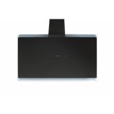 Cda EXG90BL 90cm gesture control angled black glass extractor, TC , LED lights (CHA37)