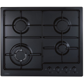CDA HG6251BL 58cm 4-Burner Gas Hob Black