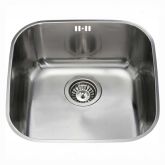 Cda KCC23SS SS undermount single bowl sink, polished finish