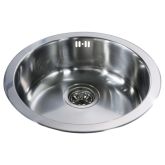 Cda KR21SS SS single round bowl sink, fits in 450mm base 