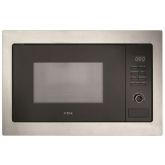 Cda VM131SS BI microwave oven, LED timer and clock , 900W, stainless steel frame