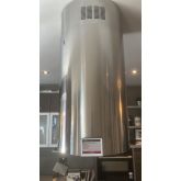  Elica Hood Tube Island, Stainless Steel 430Mm - Ex Display
