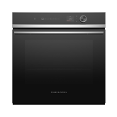 Fisher & Paykel Built-In Electric Single Oven, Black/Steel