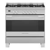 Fisher & Paykel 90cm Dual Fuel Cooker with 5 Burners