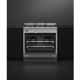Fisher + Paykel OR90SDG6X1 900mm Wide Contemporary S/S Single Cavity Pyroclean Oven with Full Width 
