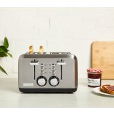 Haden 183477 4 Slice Toaster Stainless Steel