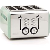 Haden 183774 Cotswold 4 Slice Toaster, Sage