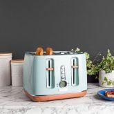 Haden 201287 Dorchester 4 Slice Toaster - Sage Green