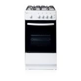 Haden HGS50W 50cm Single Oven Gas Cooker - White