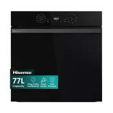 Hisense BI622ABPGUK Built-In Electric Steam Oven Jet Black