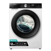 Hisense WF3S1243BW3 12kg 1400 Spin Steam Washer