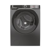 Hoover HWB 49AMBCR H-Wash 500, 9kg 1400rpm Washing Machine, Graphite, WiFi, 14/30/44 min Rapid, Digi