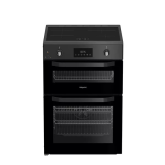 Hotpoint HDE6IDC2SA 60cm Double Electric Induction Cooker