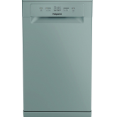 Hotpoint HP2FE10CS90SUK Slimline Dishwasher Silver 10 Set