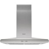 Hotpoint PHC6.7FLBIX 60Cm T Box Hood 4 Speed Soft Button Controls Led Lights Max Extraction 713 M³/H