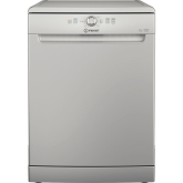 Indesit D2F HK26 S UK D2FHK26SUK 60cm Dishwasher - Silver- 14 Place Setting