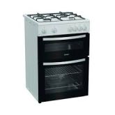 Indesit ITG6GW 60cm Gas Twin Cooker - White