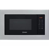 Indesit MWI125GX Push&Go MWI125GX Built In Microwave with Grill - Stainless Steel