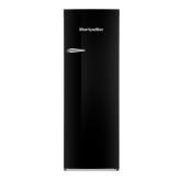 Montpellier MAB341K Retro Fridge with Icebox - Black