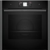 Neff B64FT53G0B 59.6cm Built In Steam Oven - Graphite Grey