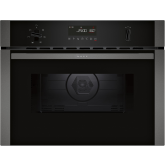 Neff C1AMG84G1B 44L Built-In Microwave Oven in Graphite Grey with Hotair Technology