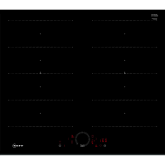 Neff T66FHX4L0 59.2cm Black Induction Hob