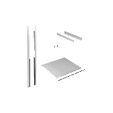 Neff Z11SZ90X0 Seamless Combination strips, metal platform and brackets