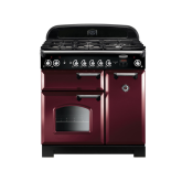 Rangemaster CLA90DFFCY/C 116510 CLASSIC 90 DF CRANBERRY CHROME