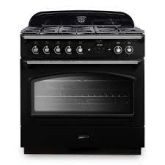 Rangemaster CLAS90FXDFFBL/C 128220 CLASSIC FX 90 DF BLACK GB/IE