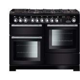 Rangemaster EDL110DFFBL/C 117260 ENCORE DL 110 DF BLACK CHROME TRIM