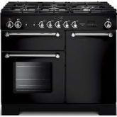 Rangemaster KCH100DFFBL/C 98790 KITCHENER 100 DF BLACK CHROME