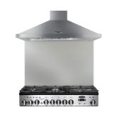 Rangemaster LEISP100SS/ 95780 UNIVERSAL 100CM SPLASHBACK STAINLESS STEEL