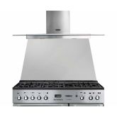 Rangemaster TOLSP90SS/ 75830 TOLEDO 90 STAINLESS STEEL SPLASHBACK