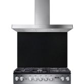 Rangemaster UNBSP90BL/ 65320 UNIVERSAL 90CM SPLASHBACK BLACK